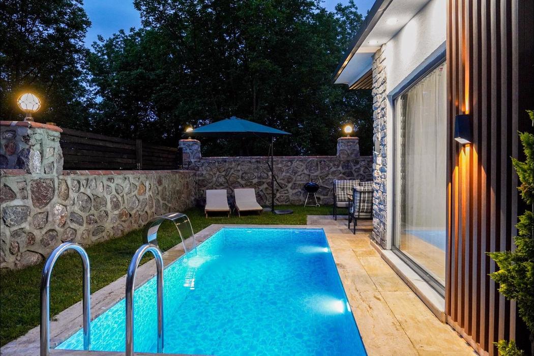 Junior Garden Isitma Havuzlu Bahçe Manzarali - Resim 6