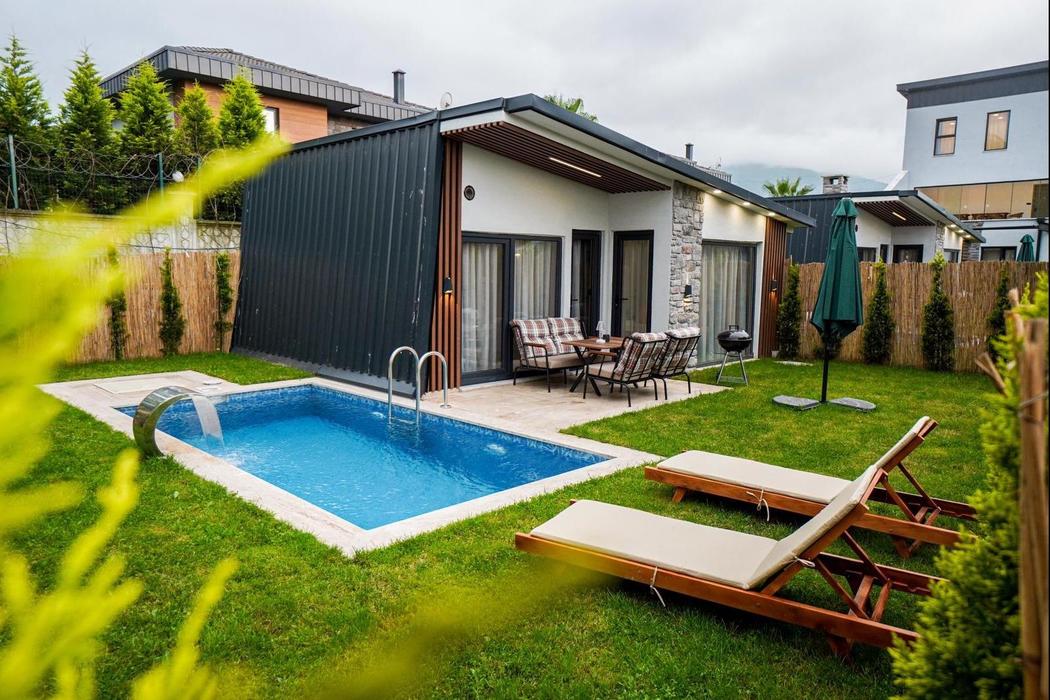 Junior Garden Isitma Havuzlu Bahçe Manzarali - Resim 10